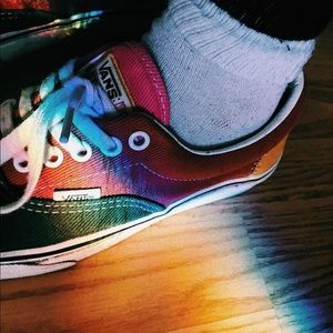 Color block vans